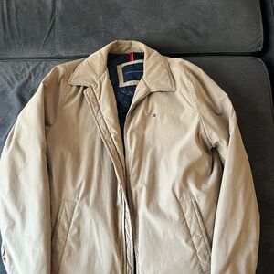 Tommy Hilfiger Beige Men's Lightweight Jacket
